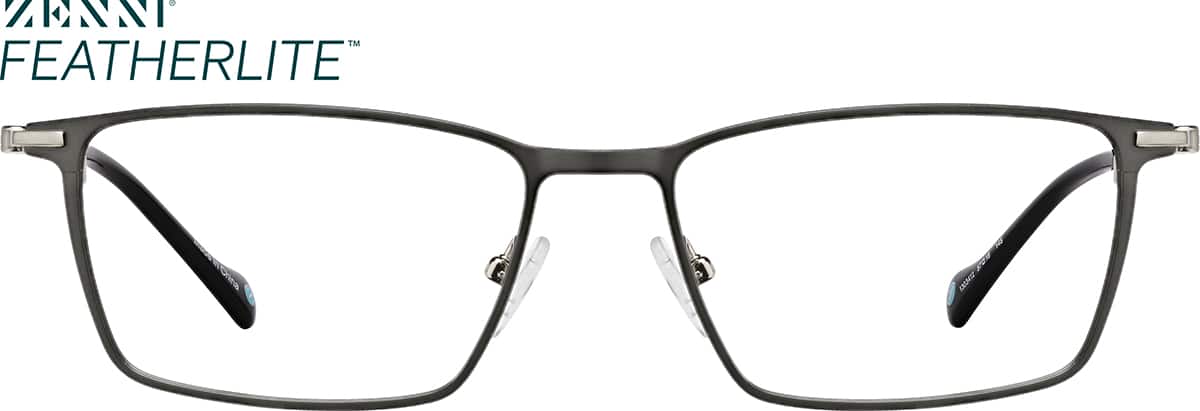 Rectangle Glasses in Gray